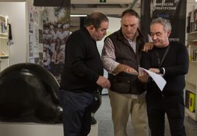 Emeril Lagasse, Ferran Adrià, and José Andrés in Eat the World with Emeril Lagasse (2016)
