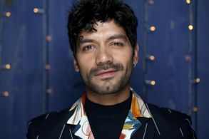 Christian Vazquez at an event for I Carry You with Me (2020)