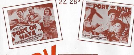 Ted Adams, Shia Jung, Carleton Young, and Polly Ann Young in Port of Hate (1939)