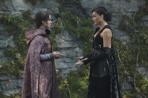 Lana Parrilla and Adelaide Kane in Once Upon a Time (2011)