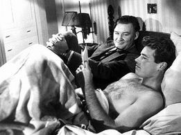 Guy Madison and Tom Tully in Till the End of Time (1946)