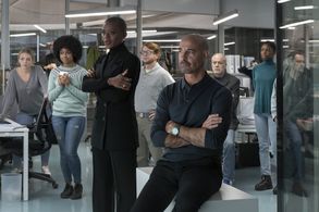 Stanley Tucci and T'Nia Miller in La Fortuna (2021)