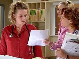 Samantha Healy, Libby Tanner, and Libby Fleming in All Saints (1998)