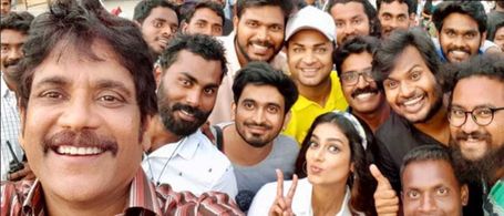 Nagarjuna Akkineni and Aakanksha Singh in Devadas (2018)