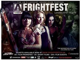 Official Frightfest poster featuring Book of Monsters stars including Lizzie