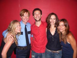 Eric Stoltz, Carla Gugino, Joseph Gordon-Levitt, Melanie Donkers, and Megan Freels Johnston in Sparks (2009)