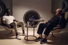 Steven Berkoff and Edwin De La Renta in The Last Faust (2019)