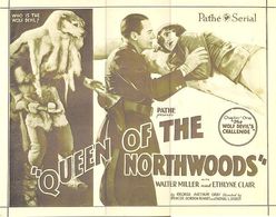 Ethlyne Clair, Tom London, and Walter Miller in Queen of the Northwoods (1929)