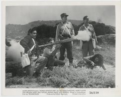 Rod Taylor, Christopher Dark, Nelson Leigh, Hugh Marlowe, and Keith Richards in World Without End (1956)
