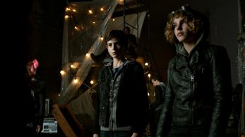 David Mazouz and Camren Bicondova in Gotham (2014)