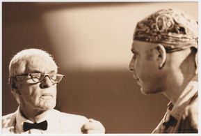 Timothy Leary and Ash Baron Cohen