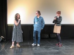 Melissa Miller Costanzo and Molly Rinwald at Oldenburg Film Festival