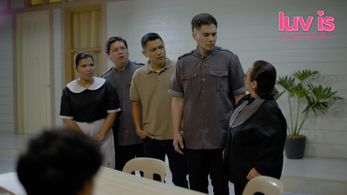 James Marco, Boom Labrusca, Debraliz, JR Reyes, and Patani Daño in Luv Is: Caught in His Arms (2023)