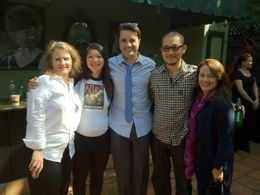 Diane Buzzitta, James Takata, Jhennifer Webberley, Christian Gossett, and Kim Jiang Dubaniewicz in Only Child (2011)