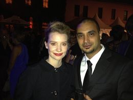Mia Wasikowska & Ronnie S.Riskalla The 1st Annual AACTA Awards (2012)
