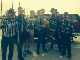 Matt Tory, Andrew Cobb, Josh Eccles, Ian Watt, Zach Castle, and Giovanni Sera in A Fistful of Callers (2014)