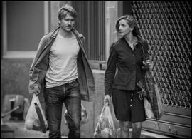 Clotilde Courau and Stanislas Merhar in In the Shadow of Women (2015)