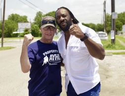 Booker Huffman and George Roy