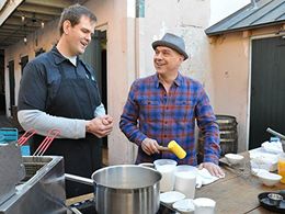 Michael Symon in Burgers, Brew and 'Que (2015)