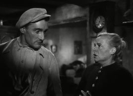 Marcelle Hainia, Robert Le Vigan, and Maurice Schutz in It Happened at the Inn (1943)