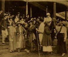 Robert Elliott, Alfred Hickman, George LeGuere, Shirley Mason, Harry Northrup, and Nance O'Neil in Greed (1917)