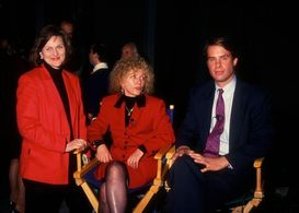 Cynthia McFadden, Terry Moran, and Leslie Abramson