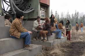 Nicole Law, Daniel Zolghadri, Tatiana Latreille, Tyler Barnhardt, and Christin Park in Tales from the Loop (2020)