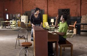 Keith D. Robinson and Jennifer Hudson in Dreamgirls (2006)