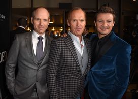 Handfield, Michael Keaton and Jeremy Renner