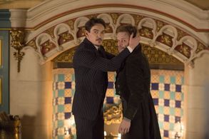 Jonathan Rhys Meyers and Alec Newman in Dracula (2013)