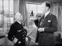 Ivor Barnard and Ralph Richardson in The Silver Fleet (1943)