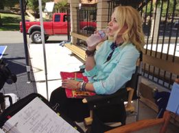 Debbie Sheridan -behind the scenes of Toby Goes to Camp