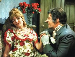 Edgar Fruitier and Louise Roux in Les belles histoires des pays d'en haut (1956)