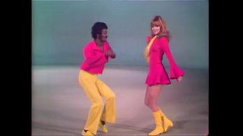 Pamela Rodgers and Byron Gilliam in Rowan & Martin's Laugh-In (1967)