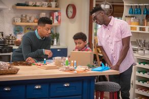 School prpject with Dad and Uncle Clark