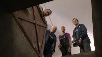 G.W. Bailey, Raymond Cruz, Phillip P. Keene, and Kearran Giovanni in Major Crimes (2012)