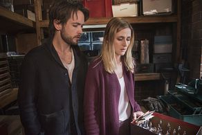 Justin Chatwin and Megan Ketch in American Gothic (2016)