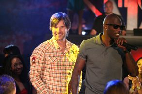 Jonathan Lajoie and Chad Johnson in The League (2009)