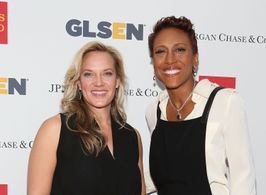 Robin Roberts and Amber Laign