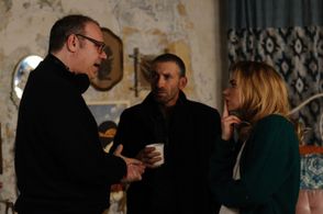 Yaron Zilberman with Mark Ivanir and Imogen Poots (Feb.3.2011)