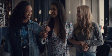 Kylie Jefferson, Casimere Jollette, and Daniela Norman in Tiny Pretty Things (2020)