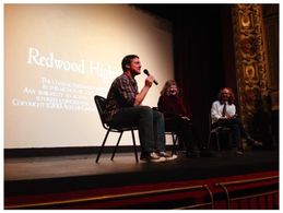 Redwood Highway at Cucalorus. Gary Lundgren with Shirley Knight