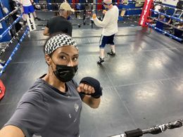 Marisol Correa being trained by her father who is a Professional Boxing Trainer, Jose 'Pepe