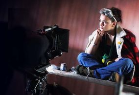 Kristy Wright filming 'Enemies Closer'