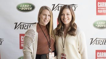 Director Lisa J Dooley and Lead Actress Kaitlyn Black of 'Ben Is Dead' at the Carmel International Film Festival 2017.