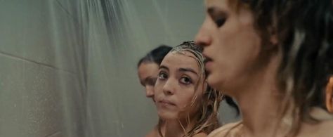 Garance Marillier and Agathe Rousselle in Titane (2021)