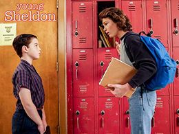 Montana Jordan and Iain Armitage in Young Sheldon (2017)