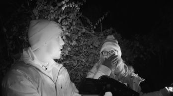 Kitsie Duncan and Clayton Abbott in Oddity Files: Oddity File: Fear Factory (2019)