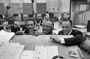Frank Sinatra, Quincy Jones, and Count Basie