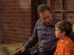 Tim Allen and Flynn Morrison in Last Man Standing (2011)